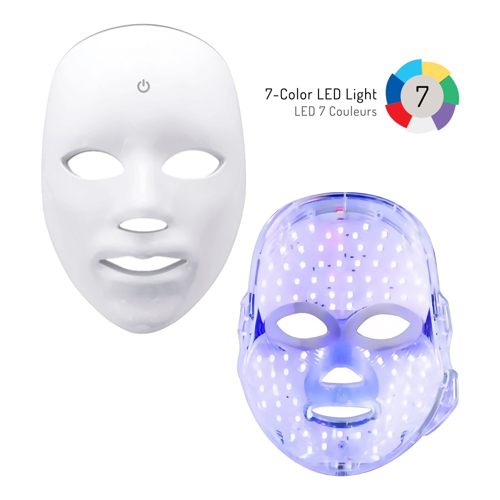 7-in-1 LED Light Therapy Face Mask β Advanced Skincare at Home!