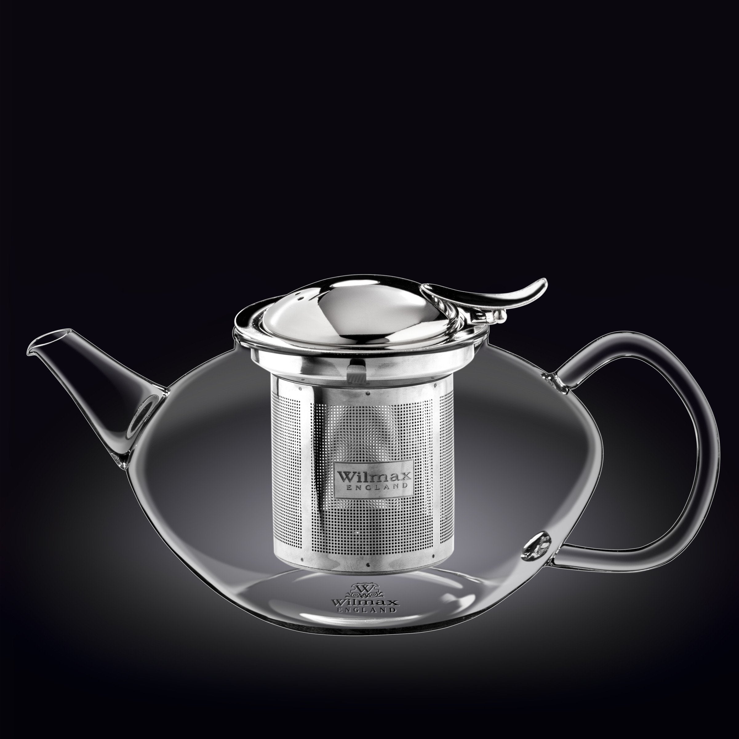 Wilmax Thermo Glass Tea Pot 52 Fl Oz
