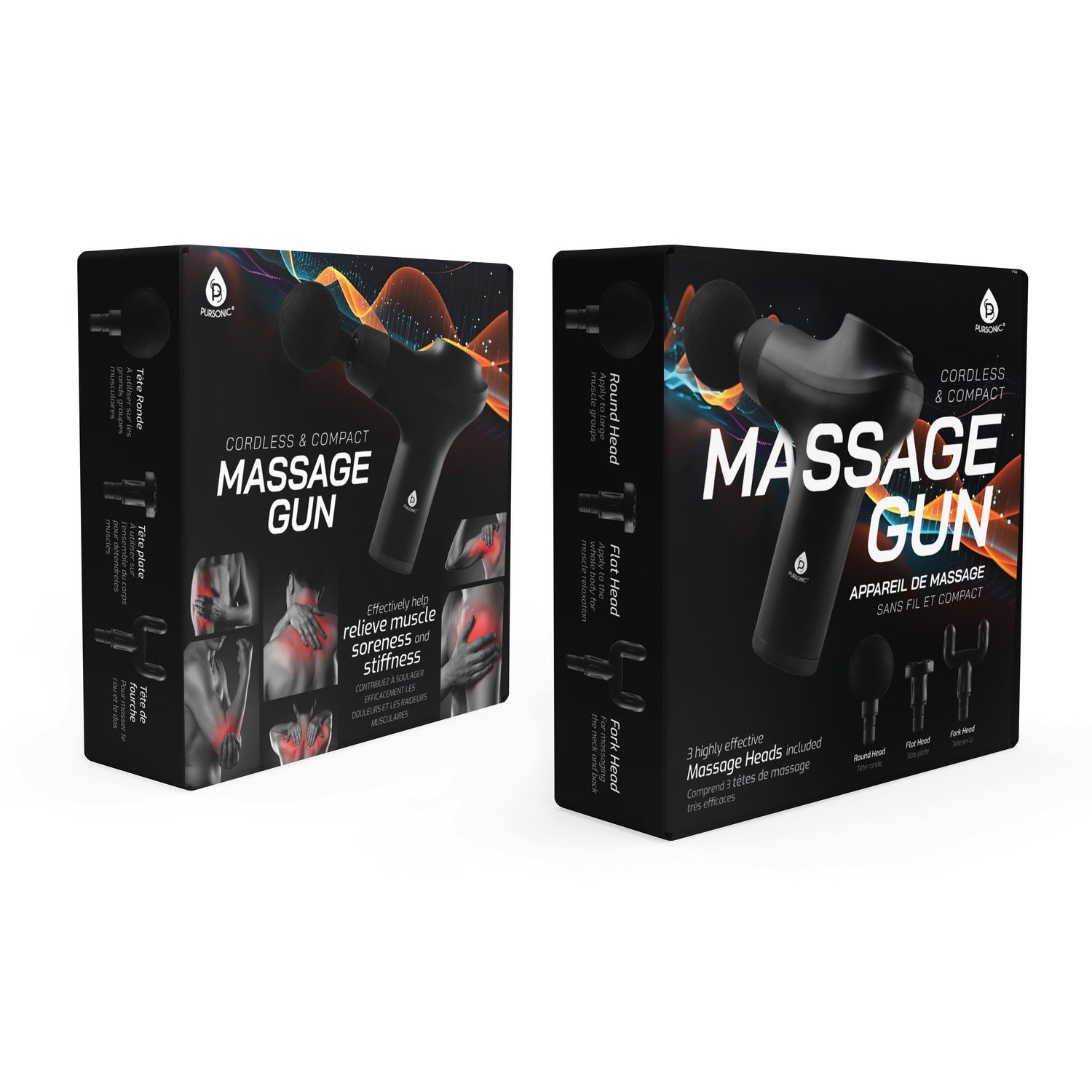 3 Speed Cordless &amp; Rechargeable Professional Massage Gun
