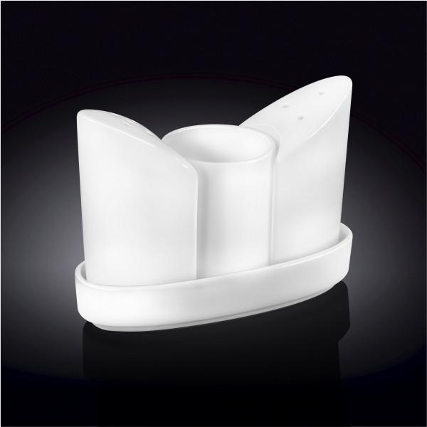 White Salt &amp; Pepper Set