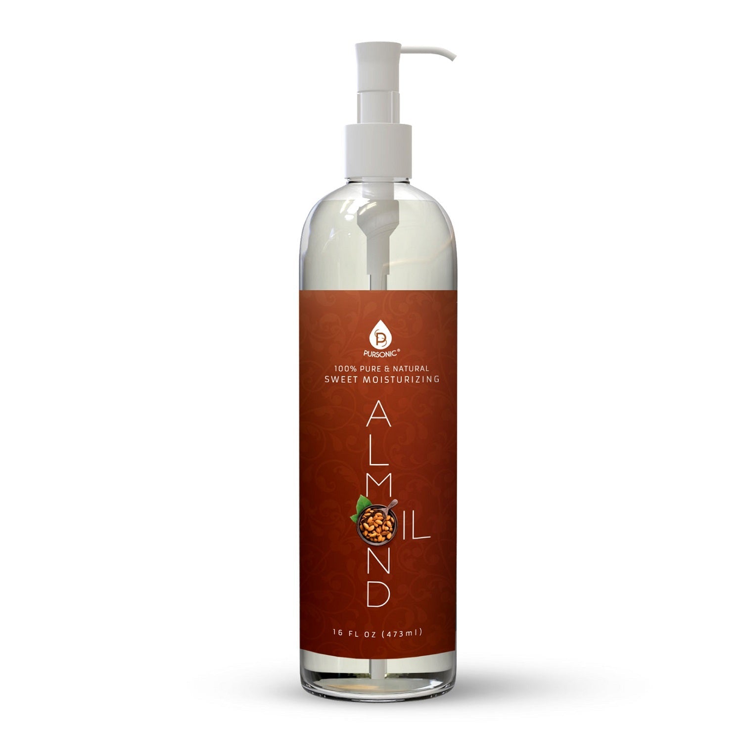 100% Pure &amp; Natural Sweet Almond oil 16 Oz.