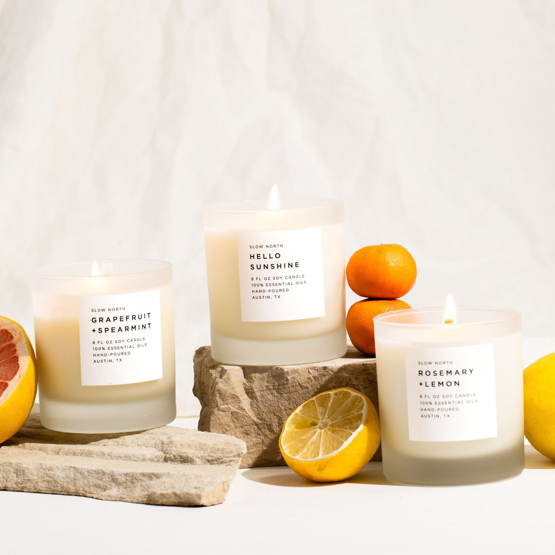 Energizing + Fresh Trio - Signature Candle Bundle