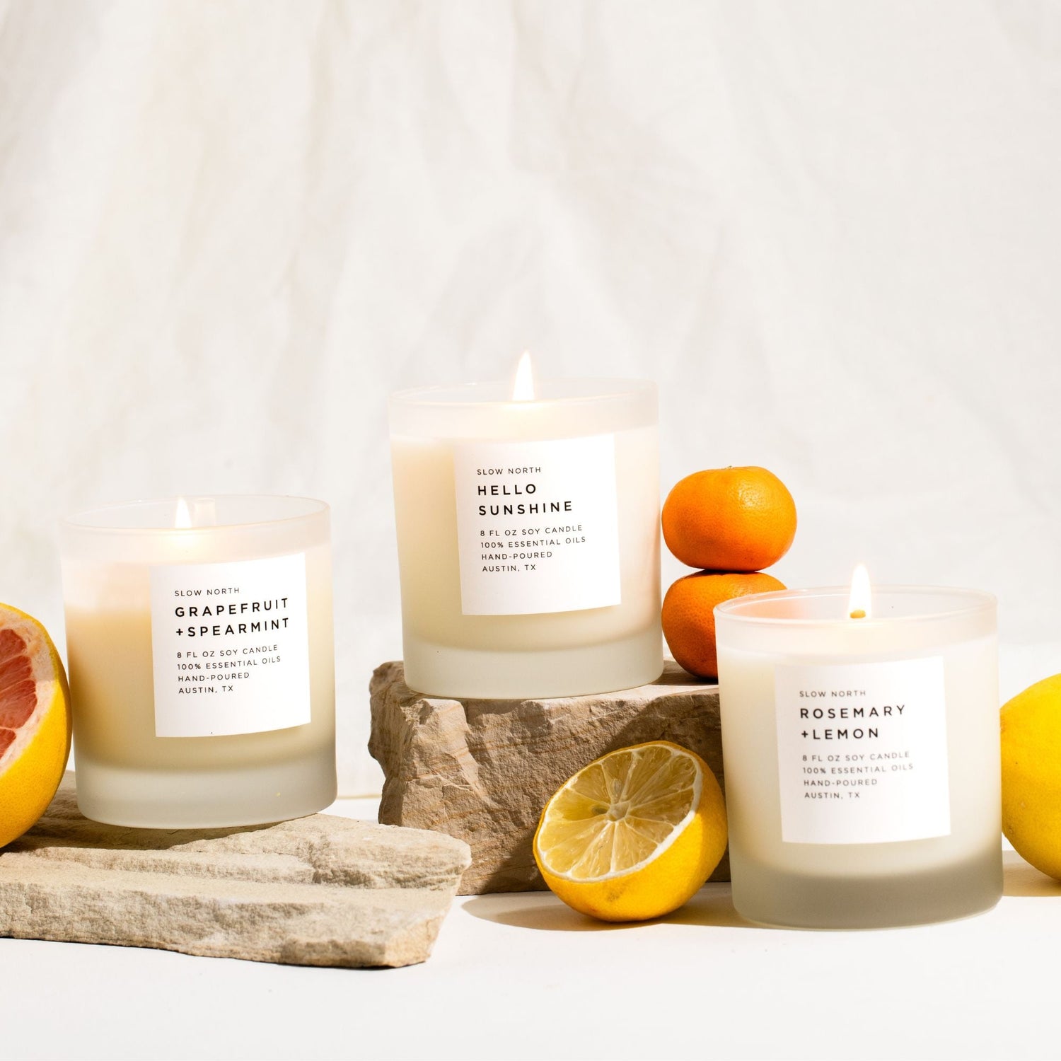 Energizing + Fresh Trio - Signature Candle Bundle