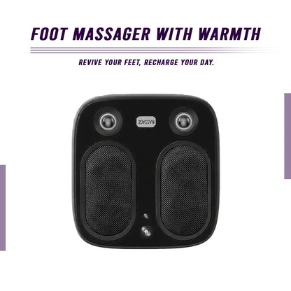 Stress &amp; Pain Relief Foot Massager w/Heat- Deep Tissue, Circulation &amp; Relaxing