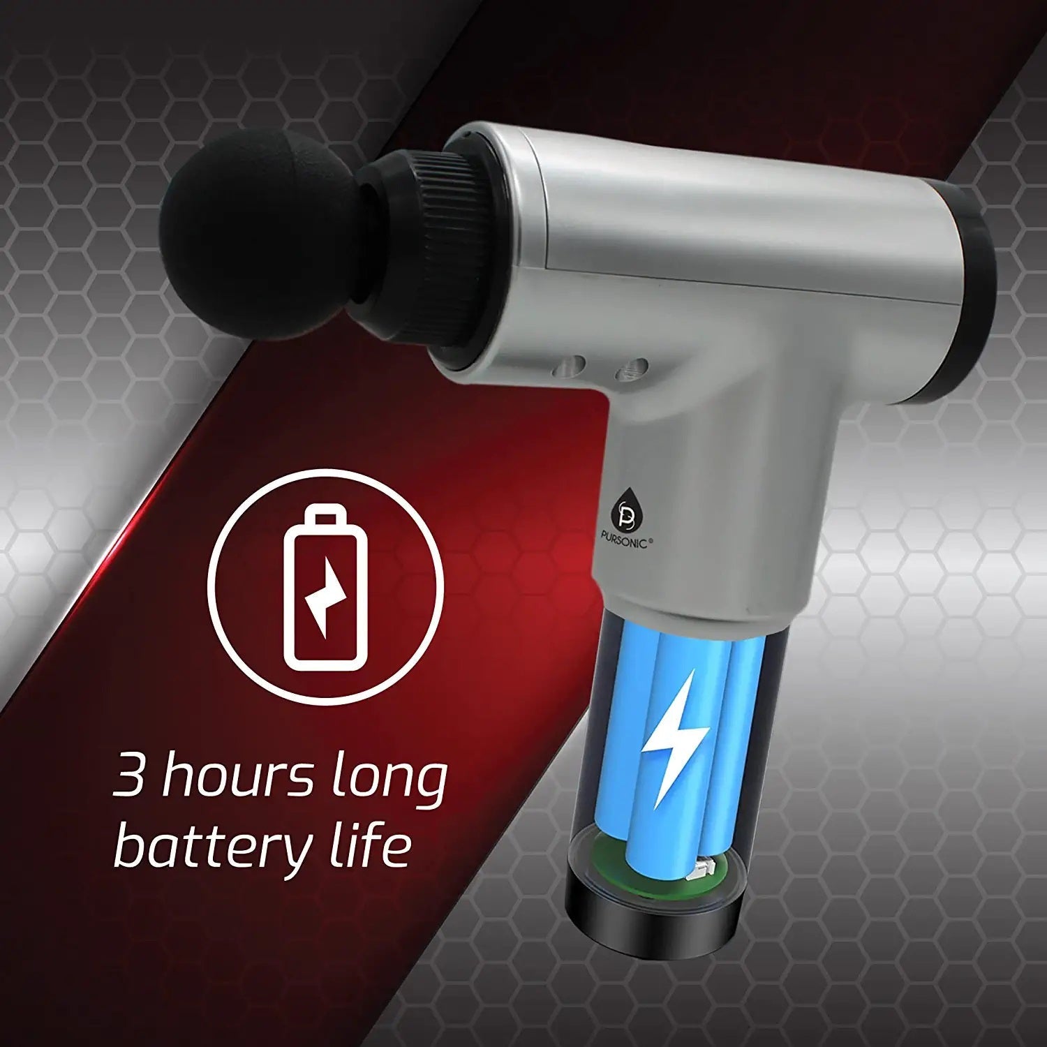 6 Speed Cordless &amp; Rechargeable Professional Massage Gun
