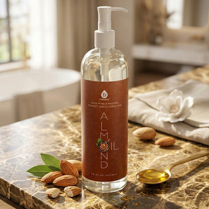100% Pure &amp; Natural Sweet Almond oil 16 Oz.