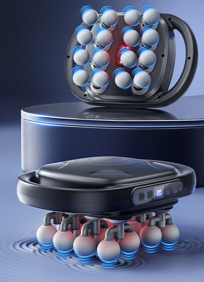 16-Head Muscle Massage Gun Deep Tissue Percussion Massager for Muscle Relaxation &amp; Recovery