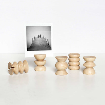 Totem Picture / Postcard Stands - Set of 5 Short