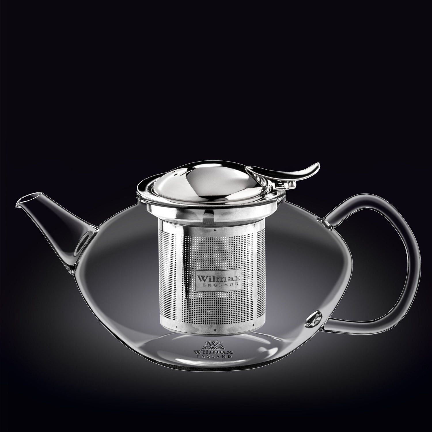 Wilmax Thermo Glass Tea Pot 52 Fl Oz