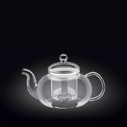 Wilmax Thermo Glass Tea Pot 20 Fl Oz