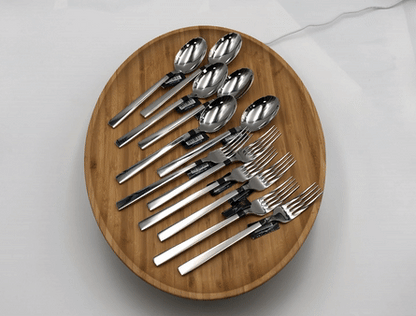 13 Piece 18/10 Stainless Steel Fork And Spoon Dinner Set