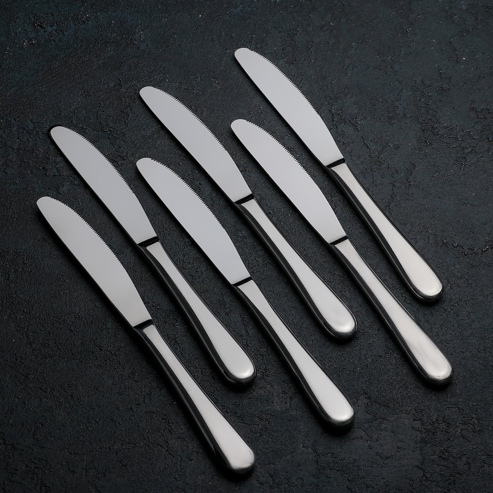 High Polish Stainless Steel Dinner Knife 8.5"