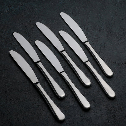 High Polish Stainless Steel Dinner Knife 8.5"