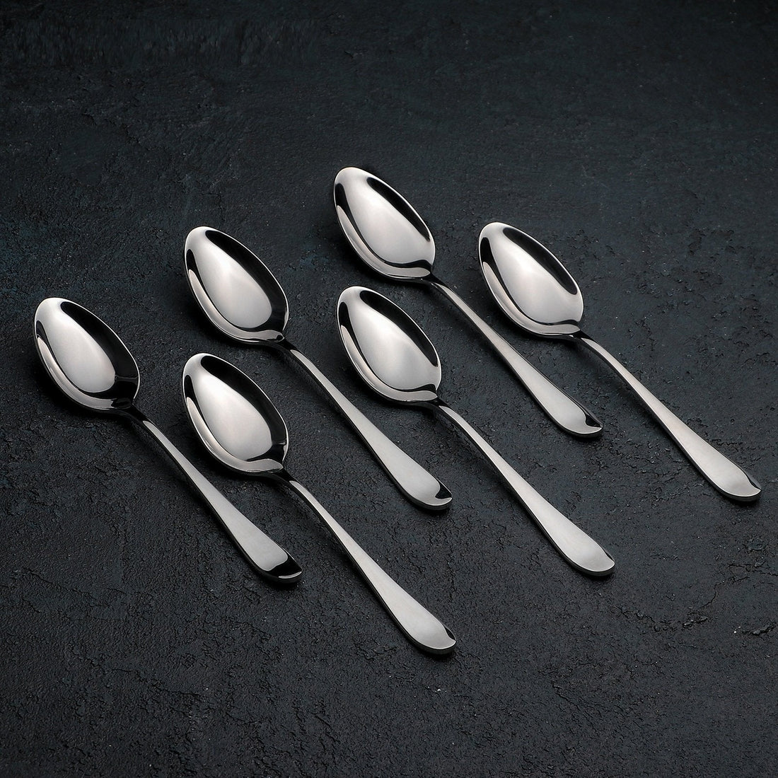High Polish Stainless Steel Teaspoon (Mug)  6.5"