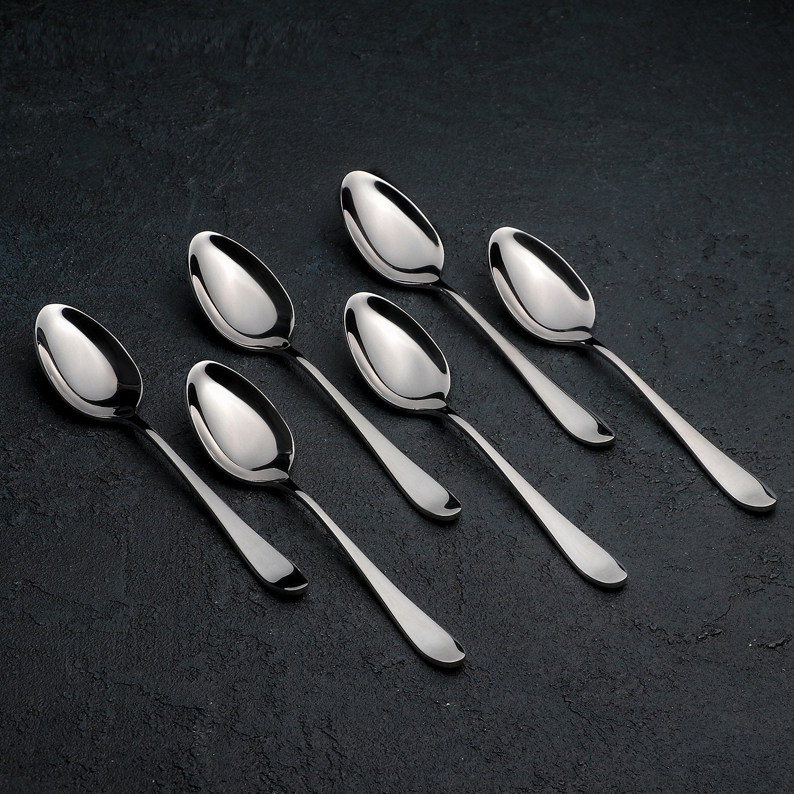 High Polish Stainless Steel Teaspoon (Mug)  6.5"