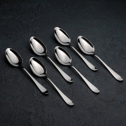 High Polish Stainless Steel Teaspoon (Mug)  6.5"