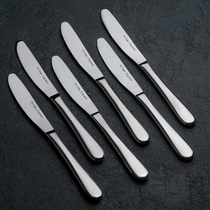 High Polish Stainless Steel Dinner Knife 8.5"